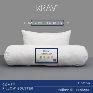 Pillow & Bolster Cotton & Siliconized Fiber King Size